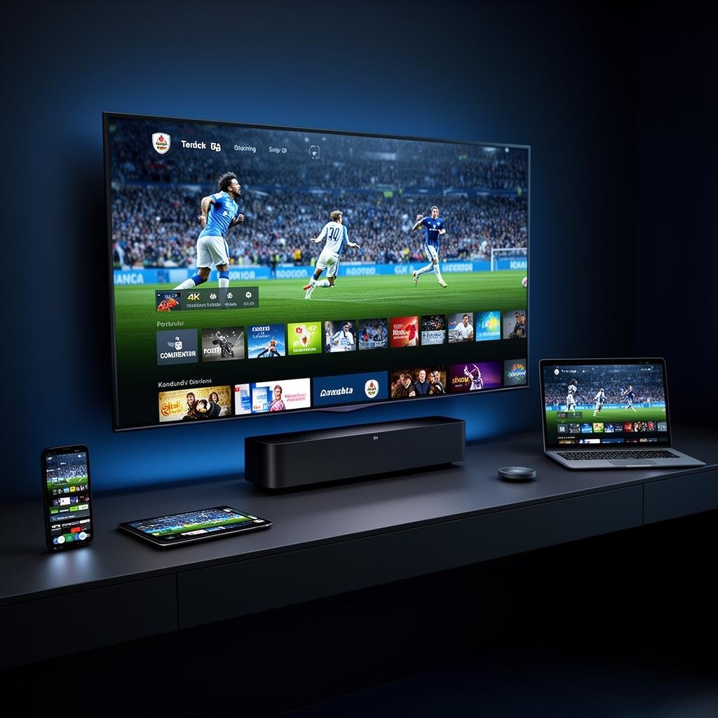 CR7 Player premium 4K streaming app interface on modern devices